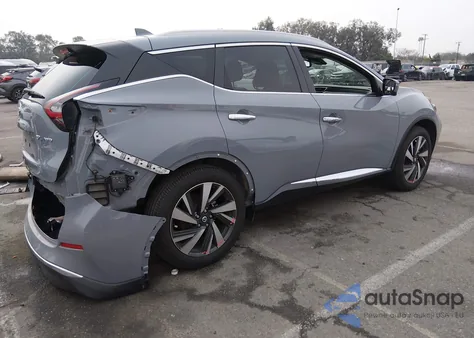2022 Nissan Murano Sl Intelligent Awd из США, поврежденный, VIN 5N1AZ2CS7NC109270